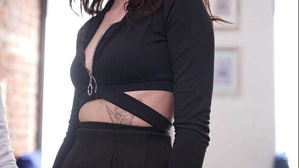 Older and small step sisters having fun without guys