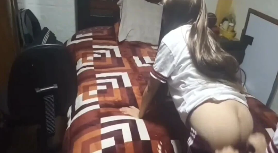 Student in her After School Room! They Are Left To Do Homework And I Fucked My PARTNER!