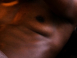 Ebony MILF with a hairy pussy and booty